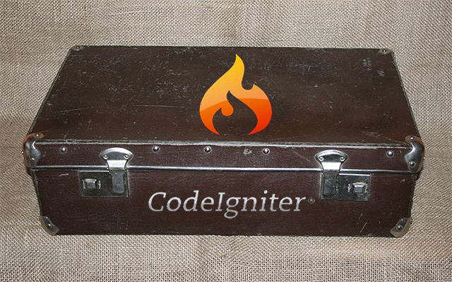 CodeIgniter - чемодан без ручки?